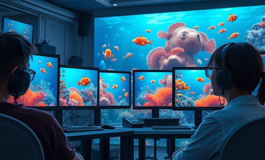 独家专访：《深海》导演田晓鹏谈粒子水墨动画的技术突破